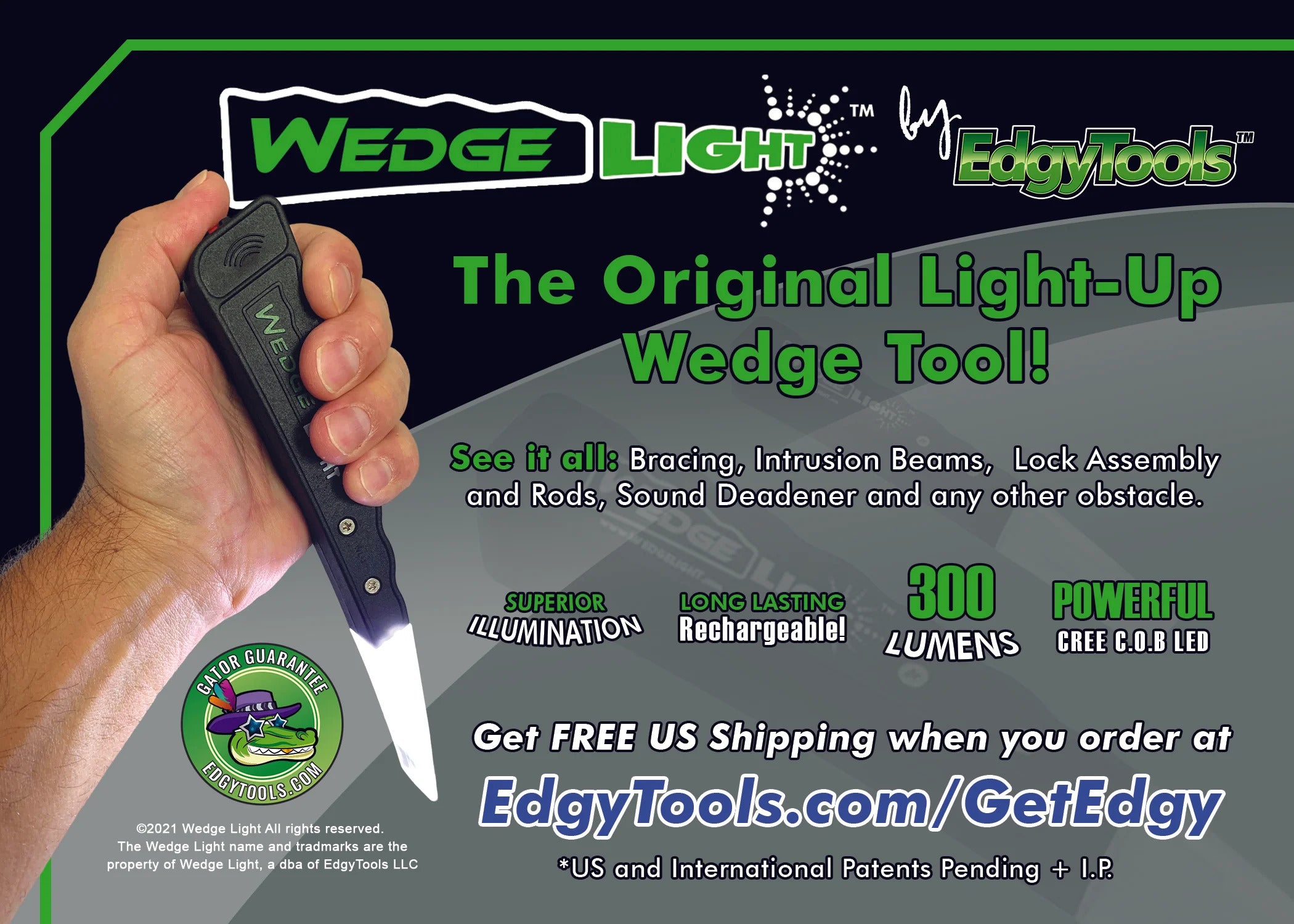WEDGE LIGHT – EdgyTools