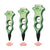 An image with three different sizes of the green aluminum PDR tool, Control Punch™