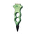 An image of the Control Punch™ PDR tool in shiny-green aluminum with a carved crocodile EdgyTool logo.