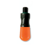 The Crown Killer™ ball tip PDR tool with an orange silicone cap from EdgyTools