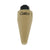 An Image of a tan-colored PDR Gator Tooth Tiki round tip from EdgyTools for high-end paint