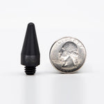 Paintless Dent Removal Tip next to quarter to show size